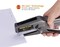 Office B8 Heavy Duty All Metal 45 Sheet Plier Stapler, 210 Stapler Capacity, Full-Strip, Black